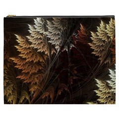 Fractalius Abstract Forests Fractal Fractals Cosmetic Bag (xxxl) 