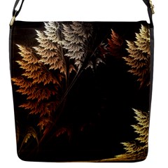 Fractalius Abstract Forests Fractal Fractals Flap Messenger Bag (s) by BangZart