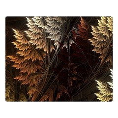 Fractalius Abstract Forests Fractal Fractals Double Sided Flano Blanket (large)  by BangZart