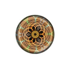 Mixed Chaos Flower Colorful Fractal Hat Clip Ball Marker by BangZart