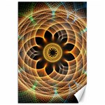 Mixed Chaos Flower Colorful Fractal Canvas 20  x 30   19.62 x28.9  Canvas - 1