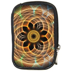 Mixed Chaos Flower Colorful Fractal Compact Camera Cases by BangZart