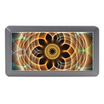 Mixed Chaos Flower Colorful Fractal Memory Card Reader (Mini) Front