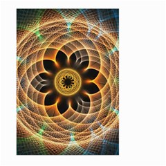 Mixed Chaos Flower Colorful Fractal Large Garden Flag (two Sides) by BangZart