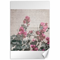 Shabby Chic Style Floral Photo Canvas 20  X 30   by dflcprints