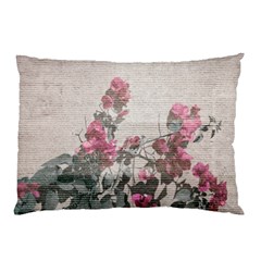 Shabby Chic Style Floral Photo Pillow Case by dflcprints