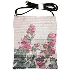 Shabby Chic Style Floral Photo Shoulder Sling Bags by dflcprints