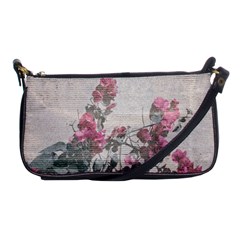 Shabby Chic Style Floral Photo Shoulder Clutch Bags by dflcprints