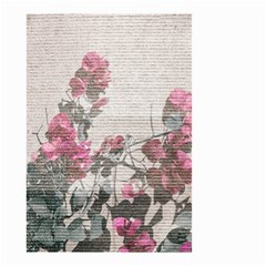 Shabby Chic Style Floral Photo Small Garden Flag (two Sides) by dflcprints