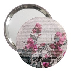 Shabby Chic Style Floral Photo 3  Handbag Mirrors by dflcprints