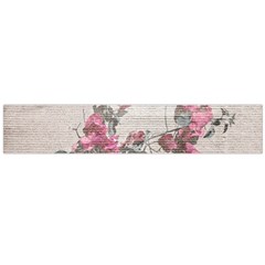 Shabby Chic Style Floral Photo Flano Scarf (large)  by dflcprints