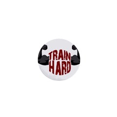 Train Hard 1  Mini Buttons by Valentinaart