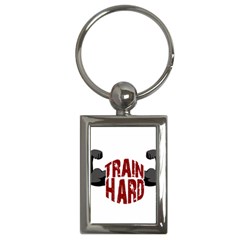 Train Hard Key Chains (rectangle)  by Valentinaart