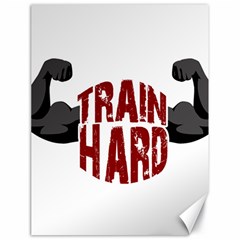 Train Hard Canvas 18  X 24   by Valentinaart