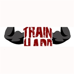 Train Hard Large Bar Mats by Valentinaart