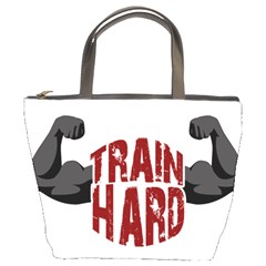 Train Hard Bucket Bags by Valentinaart