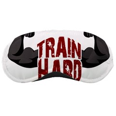 Train Hard Sleeping Masks by Valentinaart