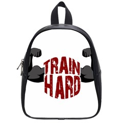 Train Hard School Bags (small)  by Valentinaart