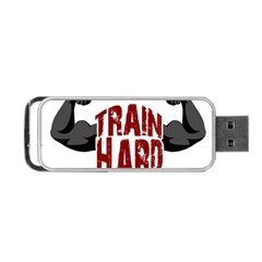 Train Hard Portable Usb Flash (one Side) by Valentinaart