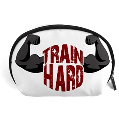 Train Hard Accessory Pouches (large)  by Valentinaart