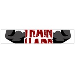 Train Hard Flano Scarf (large) by Valentinaart