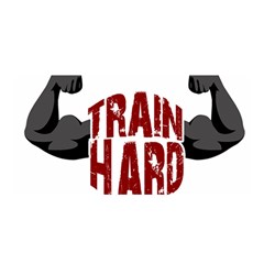 Train Hard Satin Wrap by Valentinaart