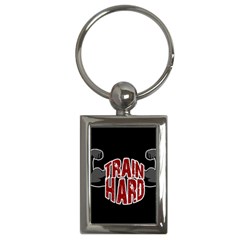 Train Hard Key Chains (rectangle)  by Valentinaart