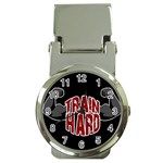 Train hard Money Clip Watches Front