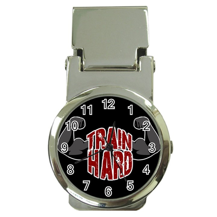 Train hard Money Clip Watches