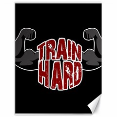 Train Hard Canvas 18  X 24   by Valentinaart