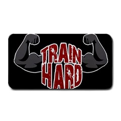 Train Hard Medium Bar Mats by Valentinaart