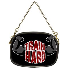 Train Hard Chain Purses (one Side)  by Valentinaart