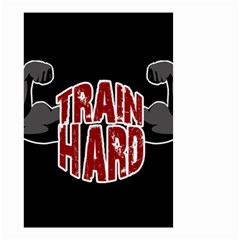 Train Hard Small Garden Flag (two Sides) by Valentinaart