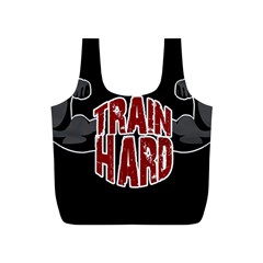 Train Hard Full Print Recycle Bags (s)  by Valentinaart