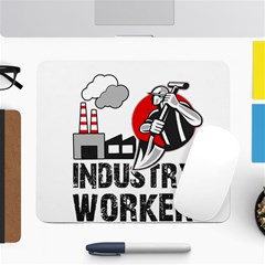 Industry Worker  Large Mousepads by Valentinaart