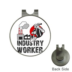 Industry Worker  Hat Clips With Golf Markers by Valentinaart