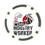 Industry worker  Poker Chip Card Guard (10 pack) Front