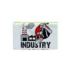 Industry Worker  Cosmetic Bag (xs) by Valentinaart