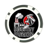 Industry worker  Poker Chip Card Guard (10 pack) Front