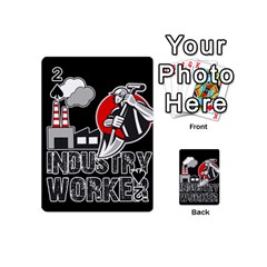 Industry Worker  Playing Cards 54 (mini)  by Valentinaart