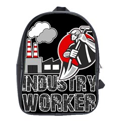 Industry Worker  School Bags (xl)  by Valentinaart