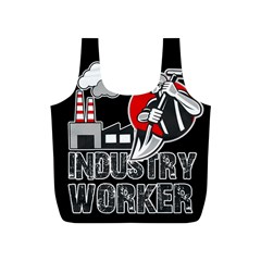 Industry Worker  Full Print Recycle Bags (s)  by Valentinaart