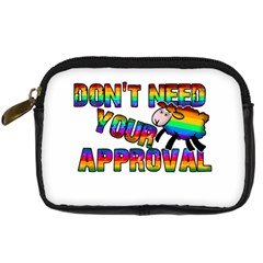 Dont Need Your Approval Digital Camera Cases by Valentinaart