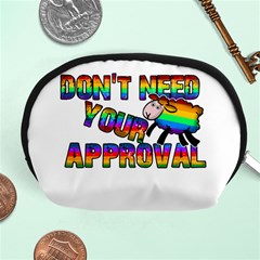 Dont Need Your Approval Accessory Pouches (medium)  by Valentinaart