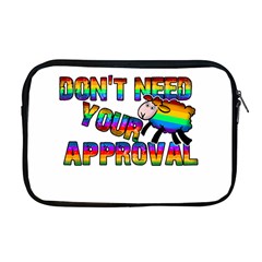 Dont Need Your Approval Apple Macbook Pro 17  Zipper Case by Valentinaart