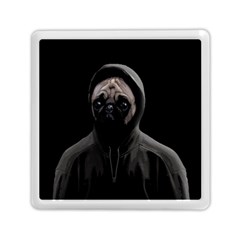 Gangsta Pug Memory Card Reader (square)  by Valentinaart