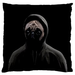 Gangsta Pug Standard Flano Cushion Case (one Side)