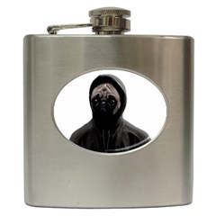 Gangsta Pug Hip Flask (6 Oz)