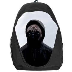 Gangsta Pug Backpack Bag by Valentinaart