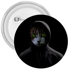 Gangsta Cat 3  Buttons